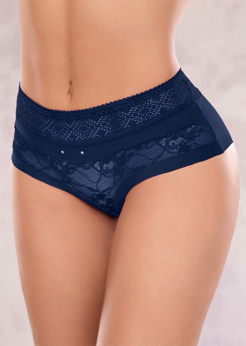 Panty Cachetero Azul Mar RF 717