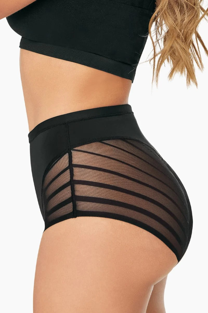 CUR 1900 Panty de control negro